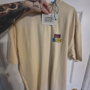 Iron & Resin Cream Graphic Short Sleeve Tee